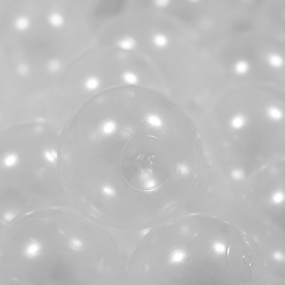 Transparent Balls in ball pit 2,76" | non-toxic plastic ball pool balls |  ball pond balls