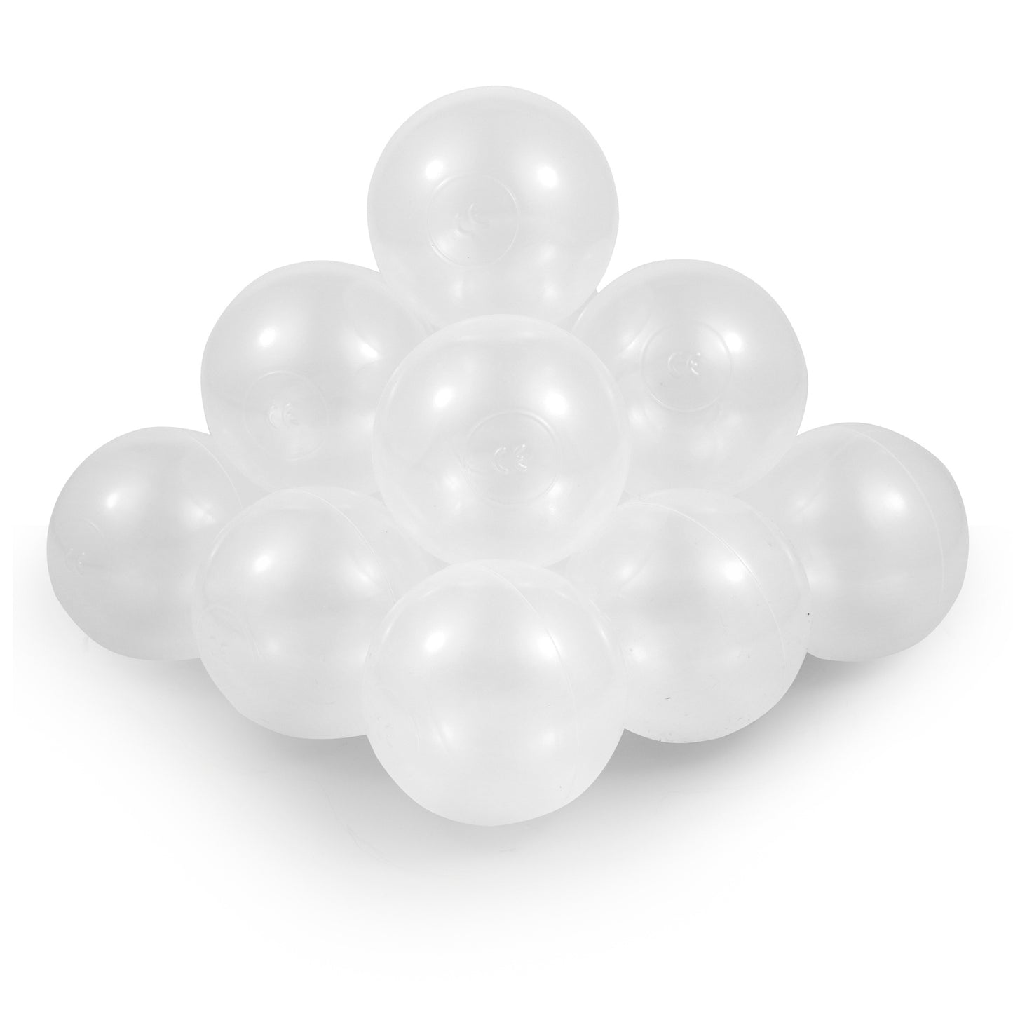 Transparent Balls in ball pit 2,76" | non-toxic plastic ball pool balls |  ball pond balls