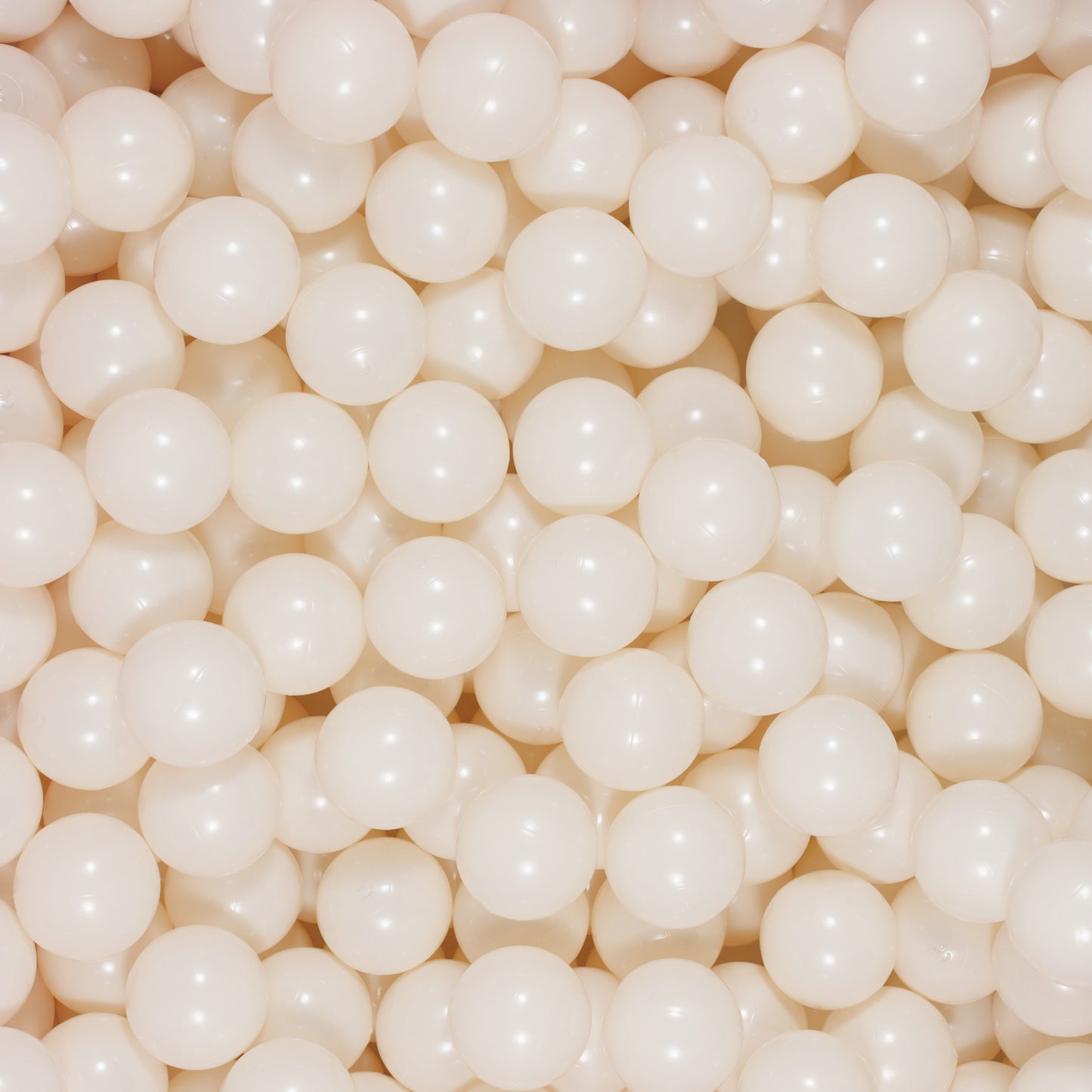 Cream pearl Balls in ball pit 2,76" | non-toxic plastic ball pool balls |  ball pond balls