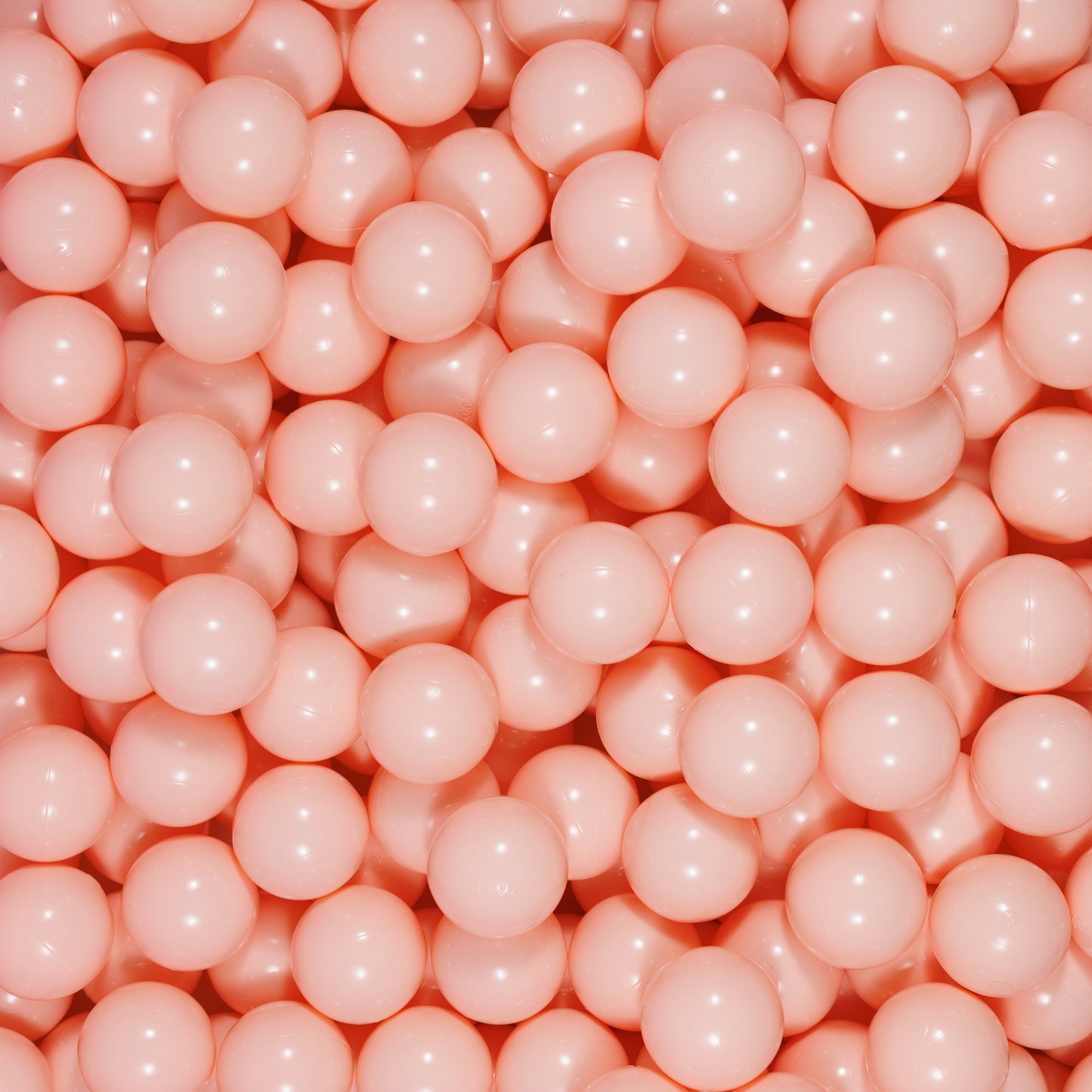 Peach Balls in ball pit 2,76" | non-toxic plastic ball pool balls |  ball pond balls