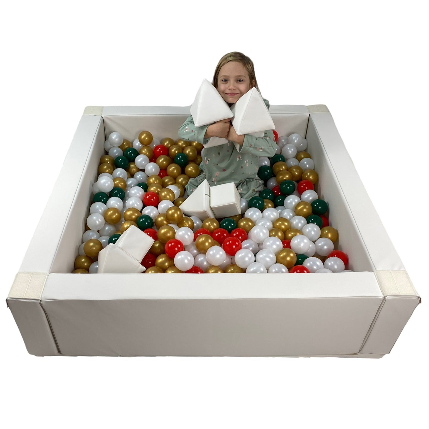 White Castle Ball Pit, Baby Ball Pool, Soft play equipment, Activity Toy,Soft Play Area,large ball pit,foam ball pit