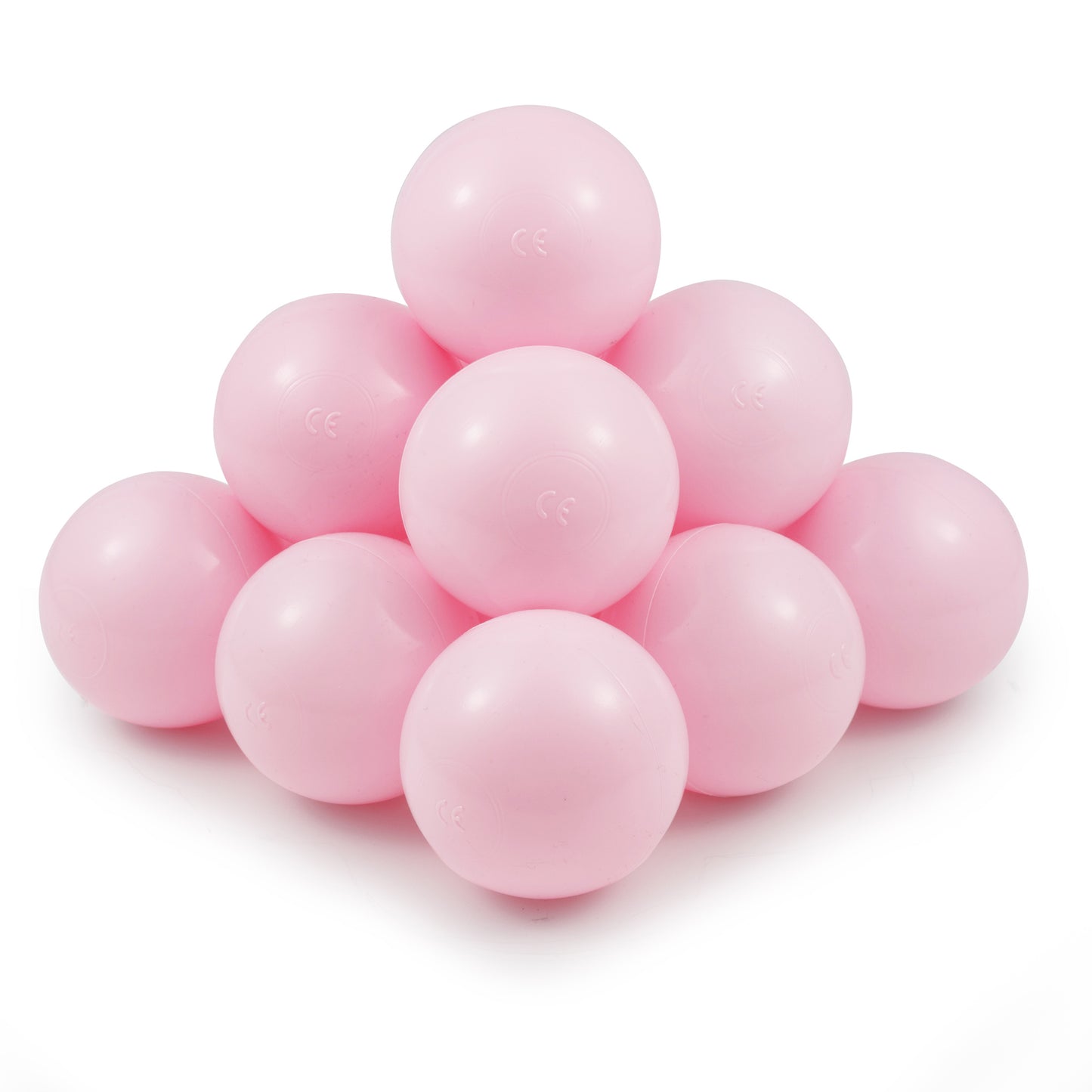 Baby pink Balls in ball pit 2,76" | non-toxic plastic ball pool balls |  ball pond balls