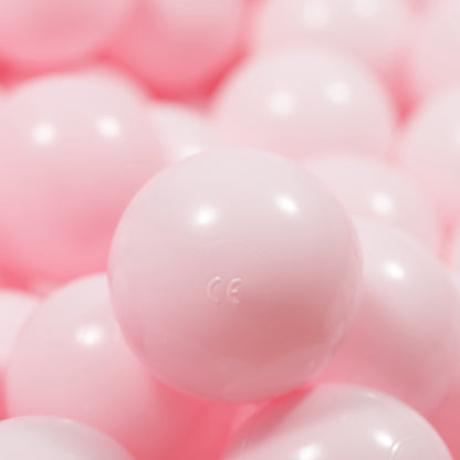 Baby pink Balls in ball pit 2,76" | non-toxic plastic ball pool balls |  ball pond balls