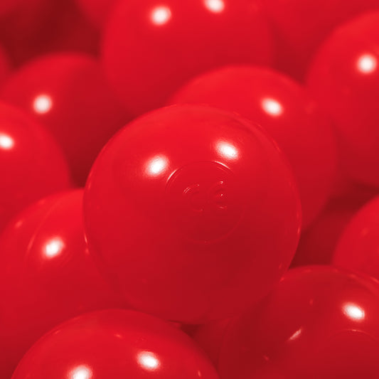 Red Balls in ball pit 2,76" | non-toxic plastic ball pool balls |  ball pond balls