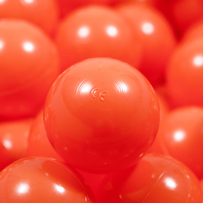 Orange Balls in ball pit 2,76" | non-toxic plastic ball pool balls |  ball pond balls