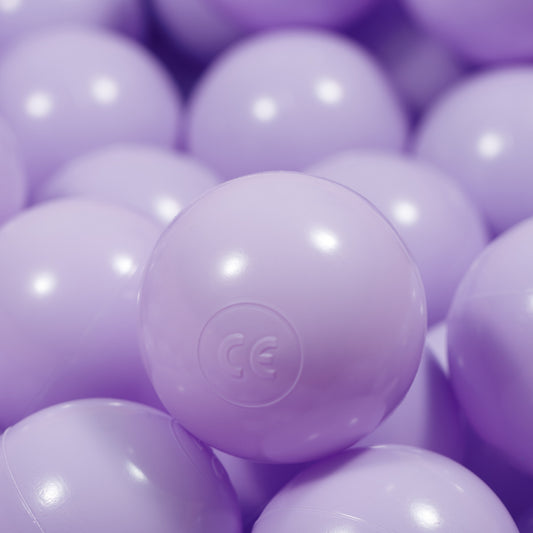 Baby purple Balls in ball pit 2,76" | non-toxic plastic ball pool balls |  ball pond balls