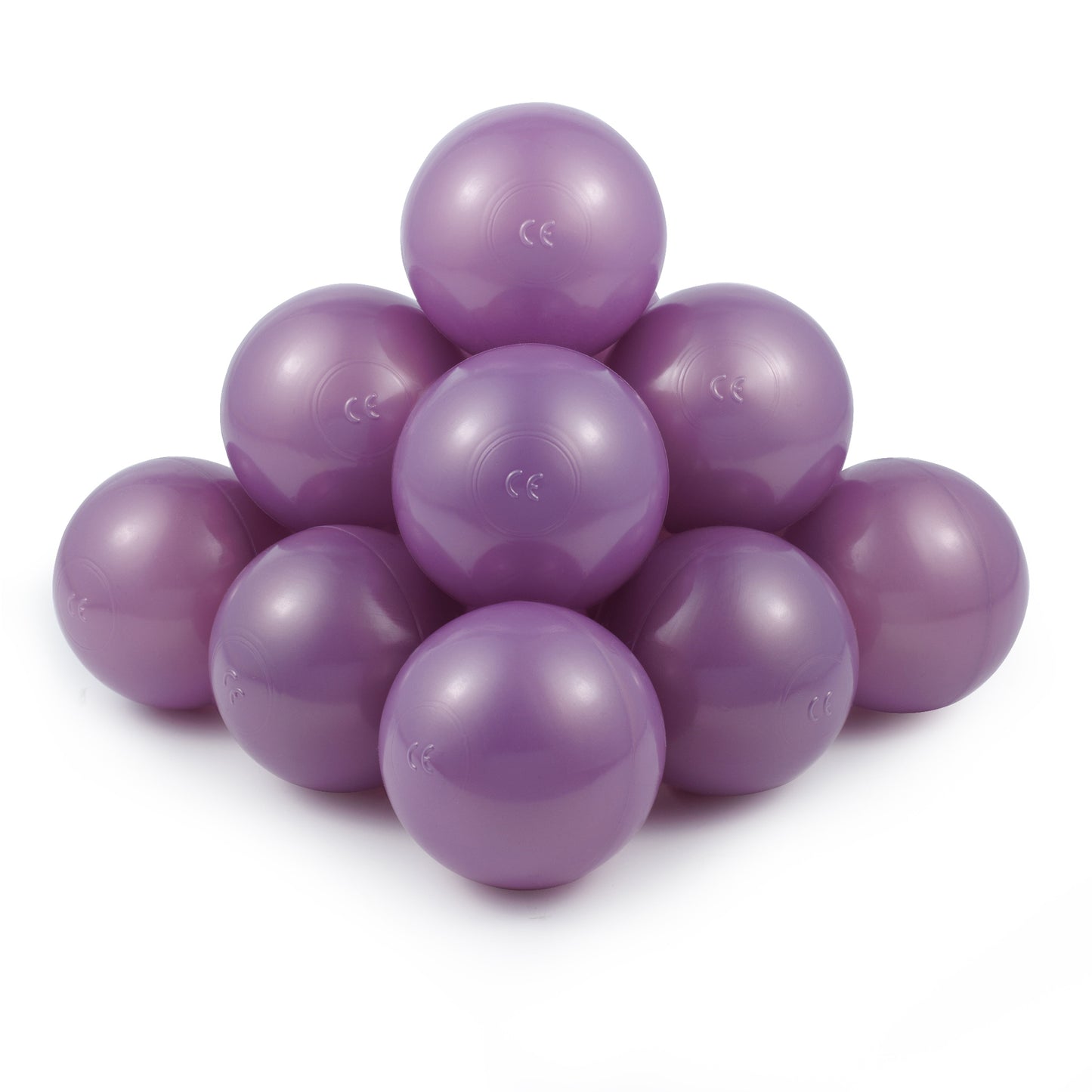 Metallic purple Balls in ball pit 2,76" | non-toxic plastic ball pool balls |  ball pond balls