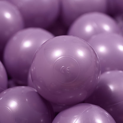 Metallic purple Balls in ball pit 2,76" | non-toxic plastic ball pool balls |  ball pond balls