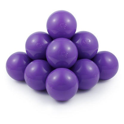 Purple Balls in ball pit 2,76" | non-toxic plastic ball pool balls |  ball pond balls