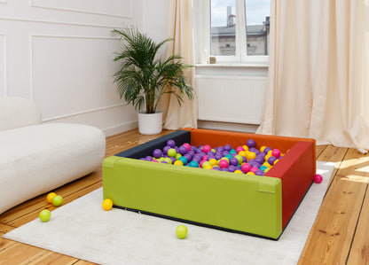 Large Ball Pit ,Soft play equipment, Baby Ball Pit, Indoor and Outdoor Game, Soft Foam Ball Pit Pool, Playpen gift