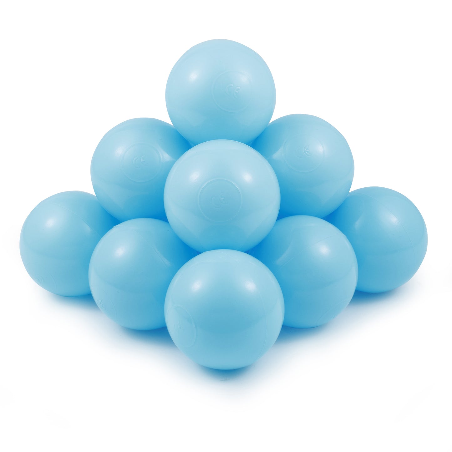 Baby blue Balls in ball pit 2,76" | non-toxic plastic ball pool balls |  ball pond balls