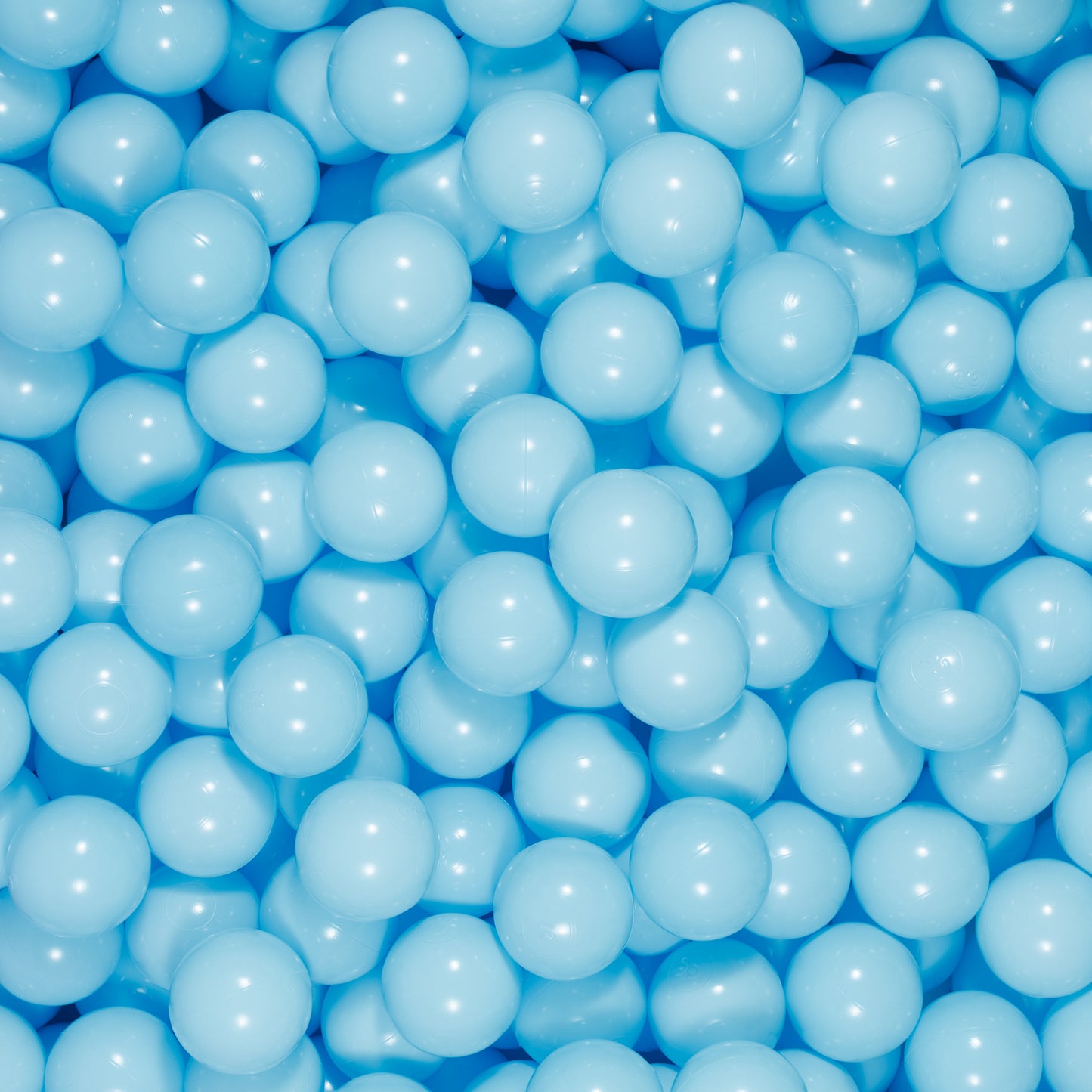 Baby blue Balls in ball pit 2,76" | non-toxic plastic ball pool balls |  ball pond balls