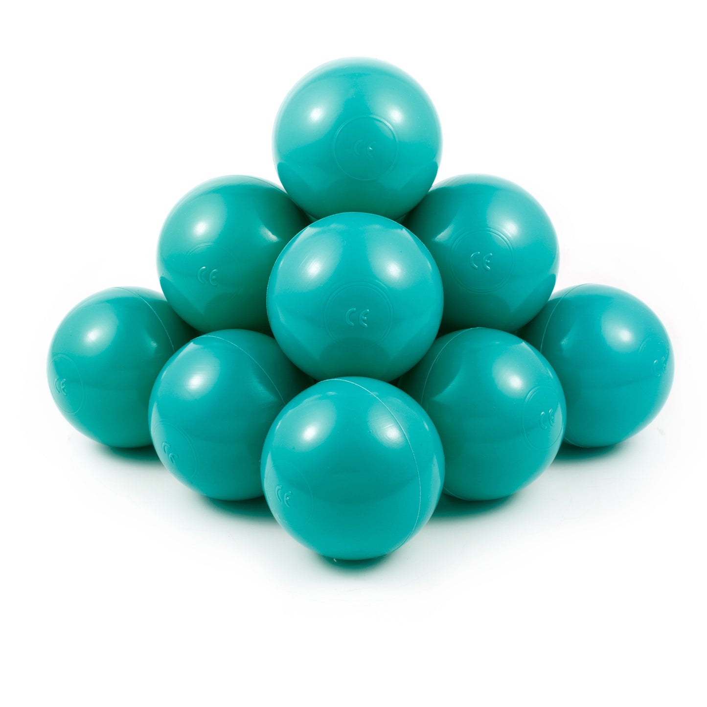 Aquamarine Balls in ball pit 2,76" | non-toxic plastic ball pool balls |  ball pond balls