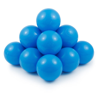 Blue Balls in ball pit 2,76" | non-toxic plastic ball pool balls |  ball pond balls