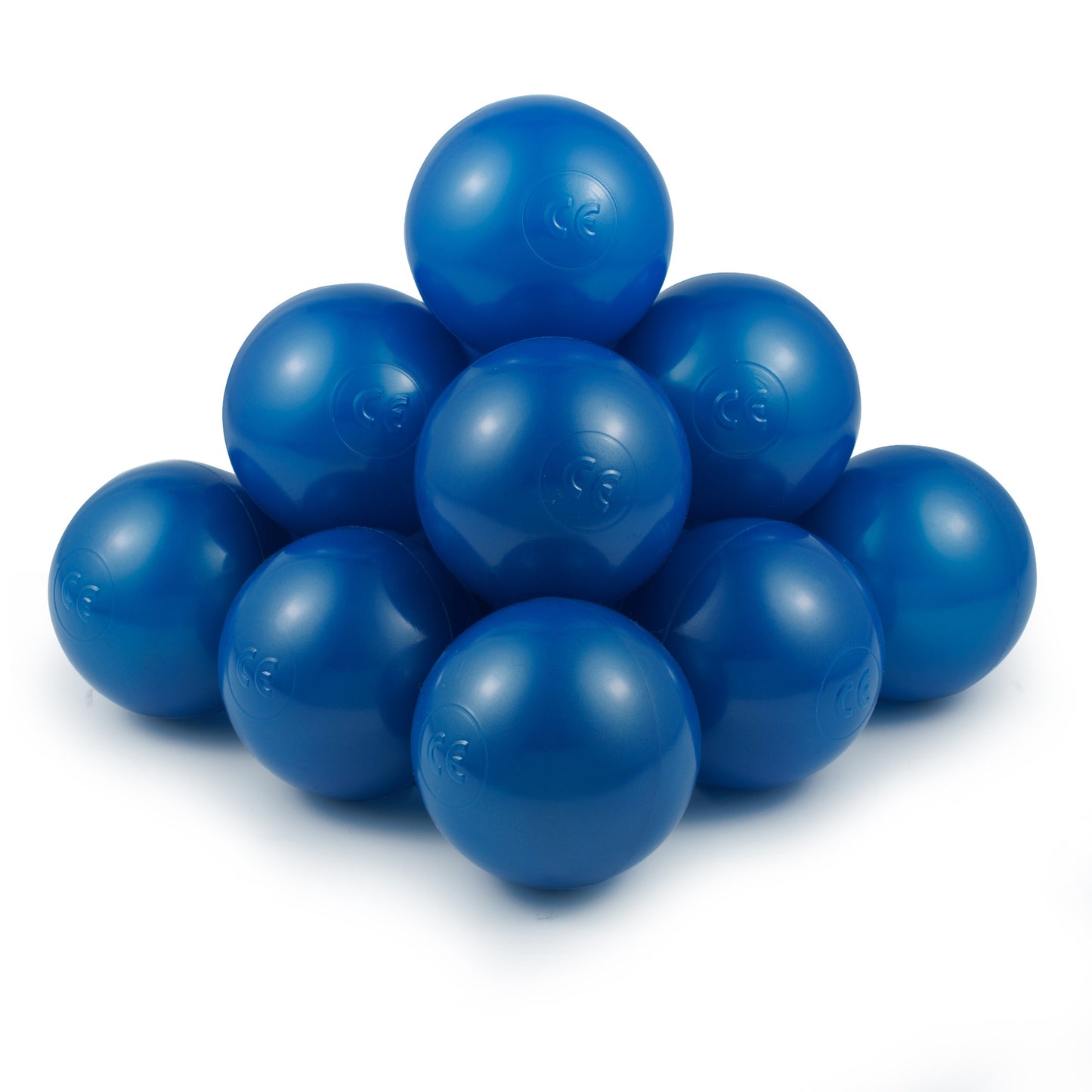 Metallic blue Balls in ball pit 2,76" | non-toxic plastic ball pool balls |  ball pond balls