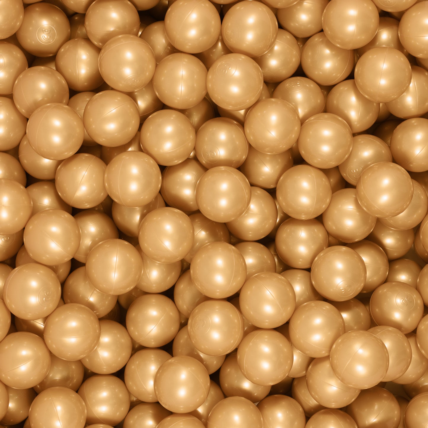 Gold color Balls in ball pit 2,76" | non-toxic plastic ball pool balls |  ball pond balls