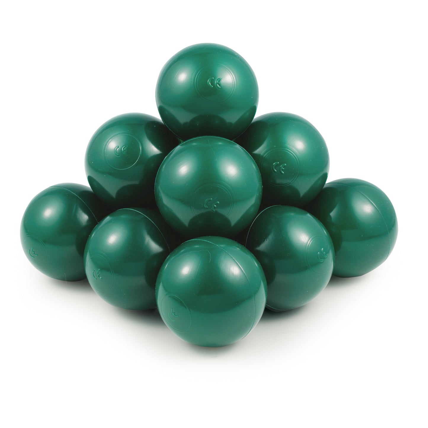 Dark green Balls in ball pit 2,76" | non-toxic plastic ball pool balls |  ball pond balls