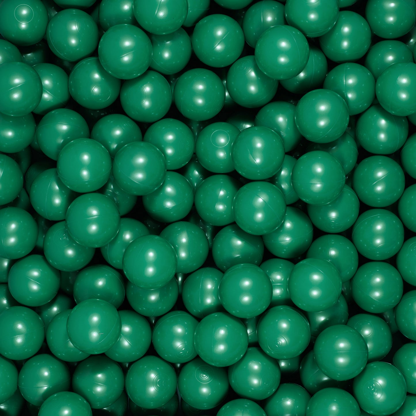 Metallic green Balls in ball pit 2,76" | non-toxic plastic ball pool balls |  ball pond balls