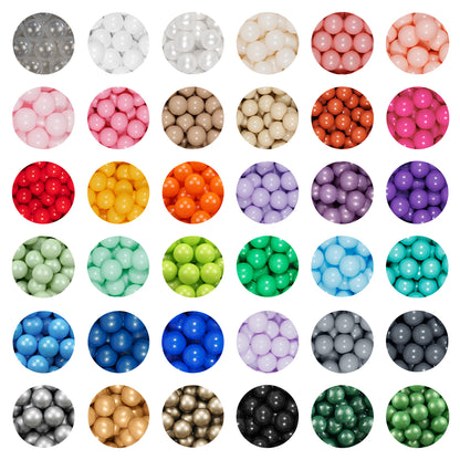 Balls in ball pit, 36 colors - 2,76", non-toxic plastic ball pool balls, ball pond balls