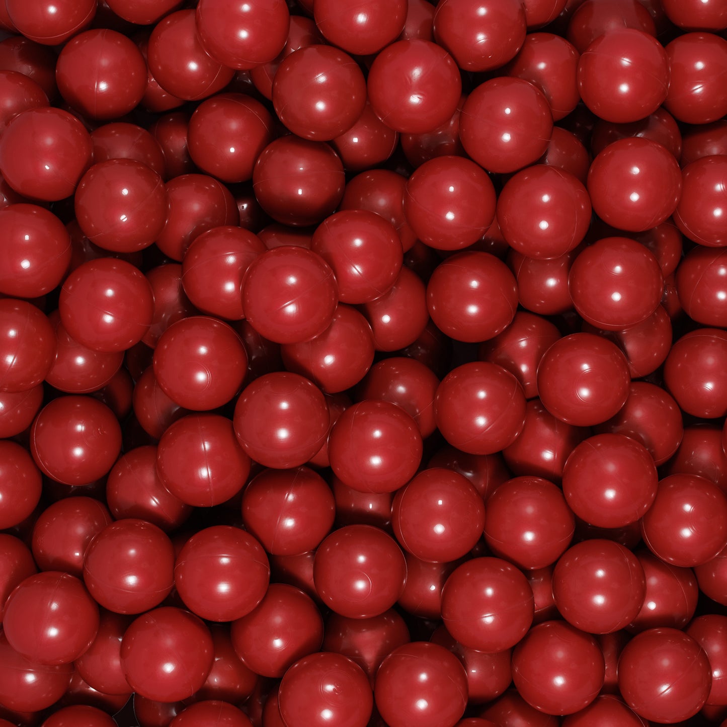 Dark red Balls in ball pit 2,76" | non-toxic plastic ball pool balls |  ball pond balls