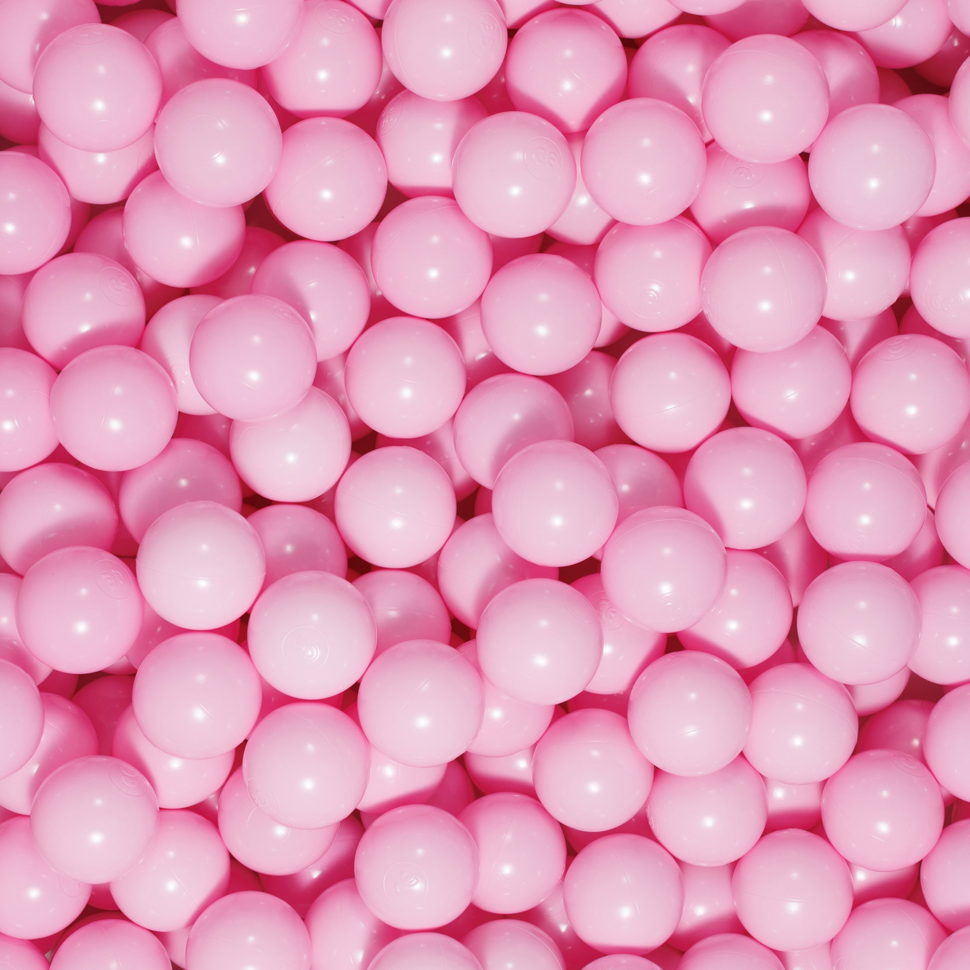 candypink Balls in ball pit, 36 colors - 2,76", non-toxic plastic ball pool balls, ball pond balls