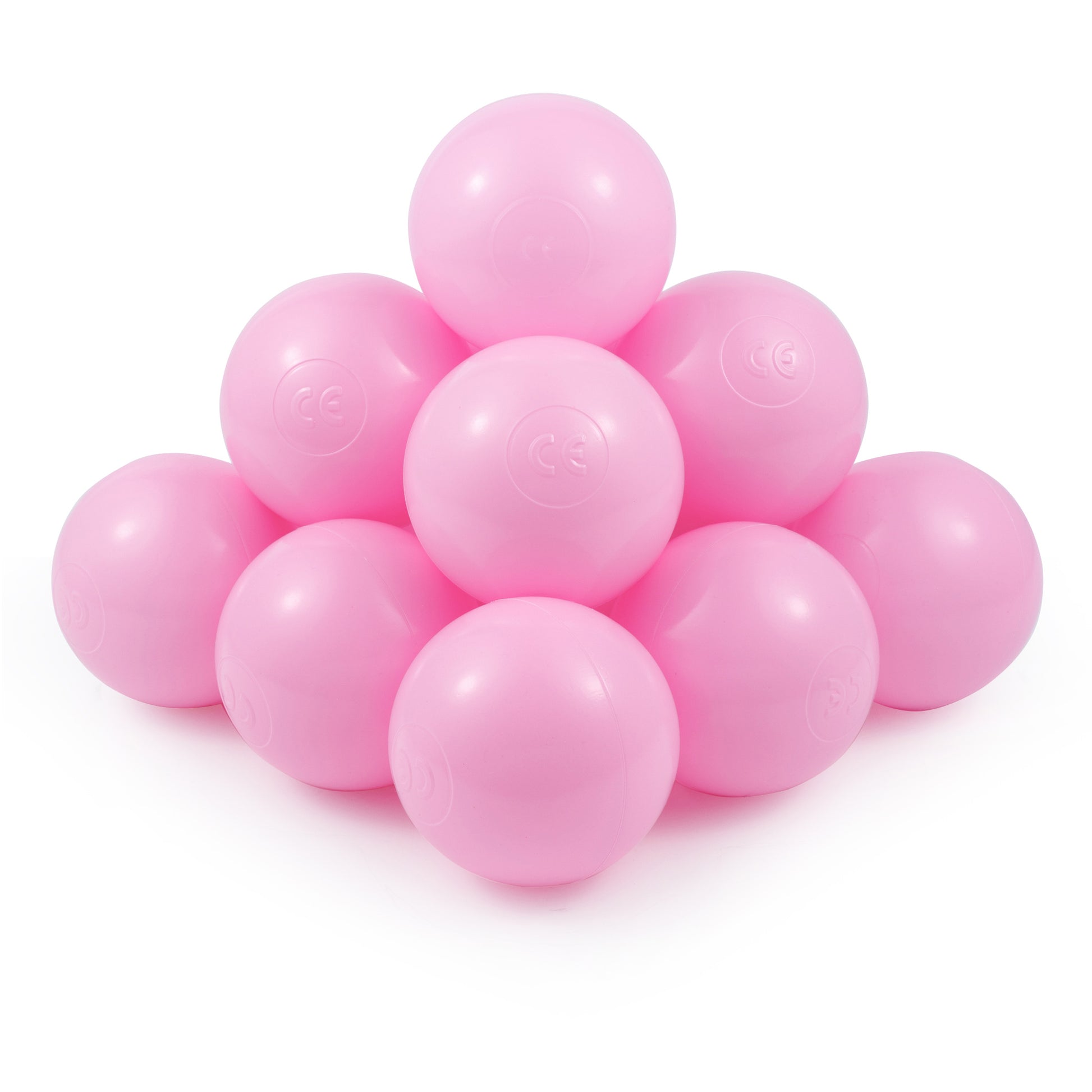 candypink Balls in ball pit, 36 colors - 2,76", non-toxic plastic ball pool balls, ball pond balls