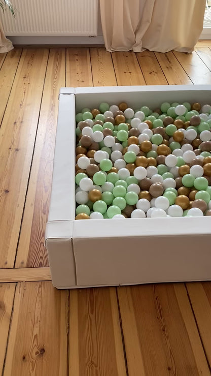 White Ball Pit, Childs ball pool, Foam ball pit for kids